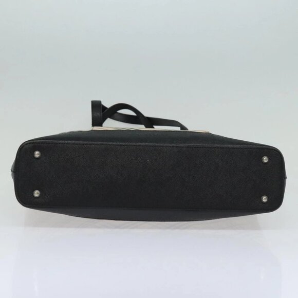 BURBERRY Nova Check Tote Bag Canvas Beige Auth 81323 - Picture 7 of 16